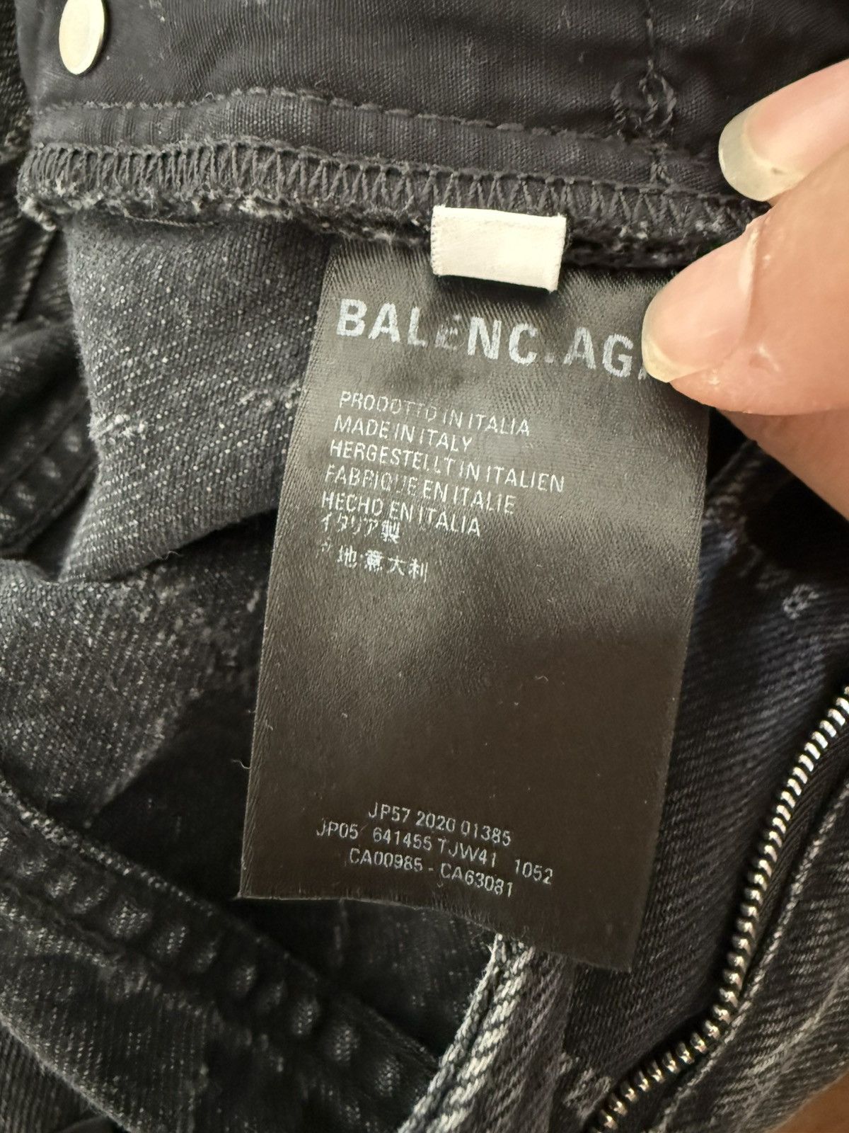 Balenciaga Balenciaga All Over Logo Jeans Size US 30 / EU 46 - 8 Thumbnail