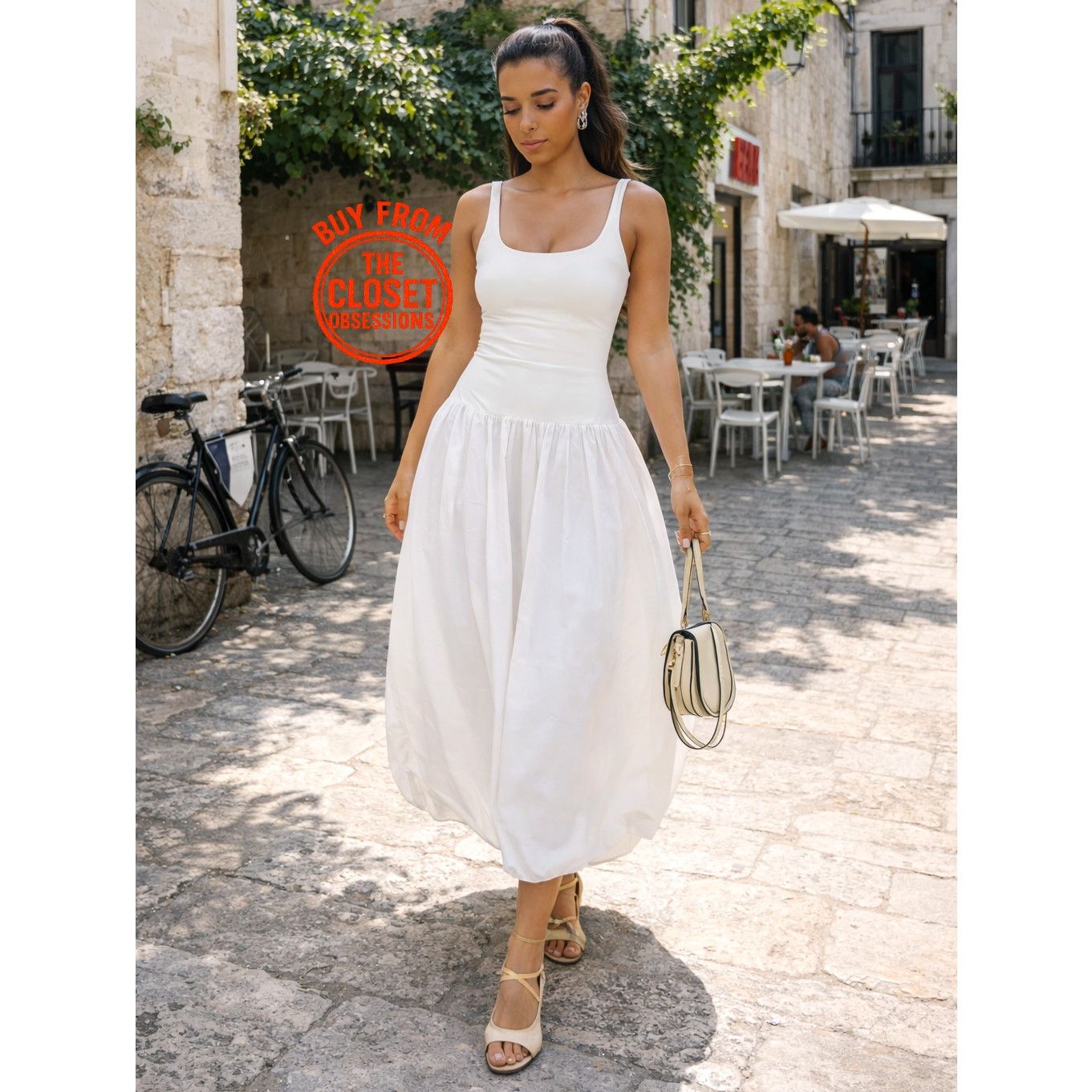 Zara VINTAGE Zara Midi Dress, Women's Size M, Ivory, Long Sleeve, Collared,  Button Front, Casual Party, Embroidered | Grailed
