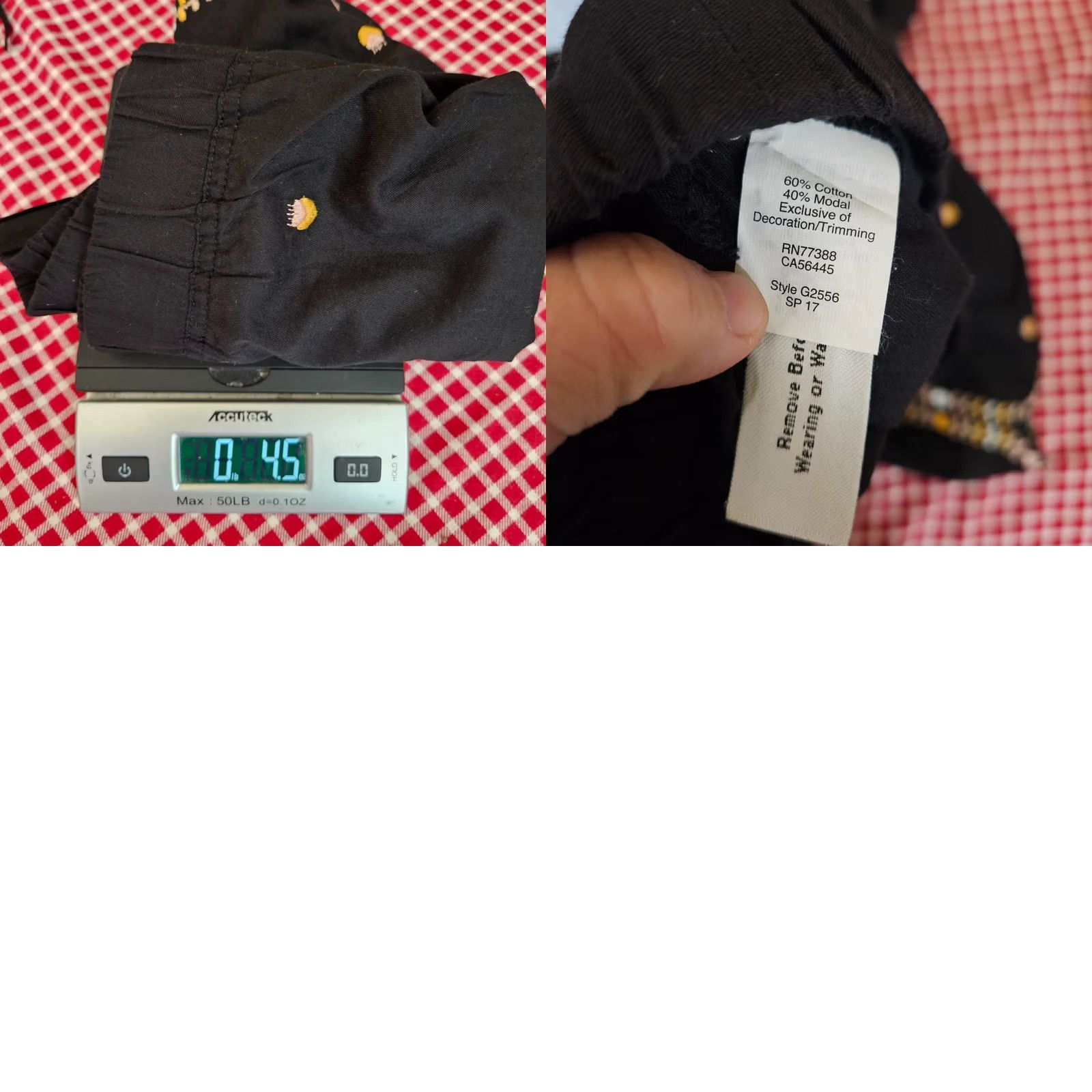 Madewell Madewell Shorts Size S Black Embroidered Springtime Pull-On Women's Size 28" / US 6 / IT 42 - 8 Thumbnail