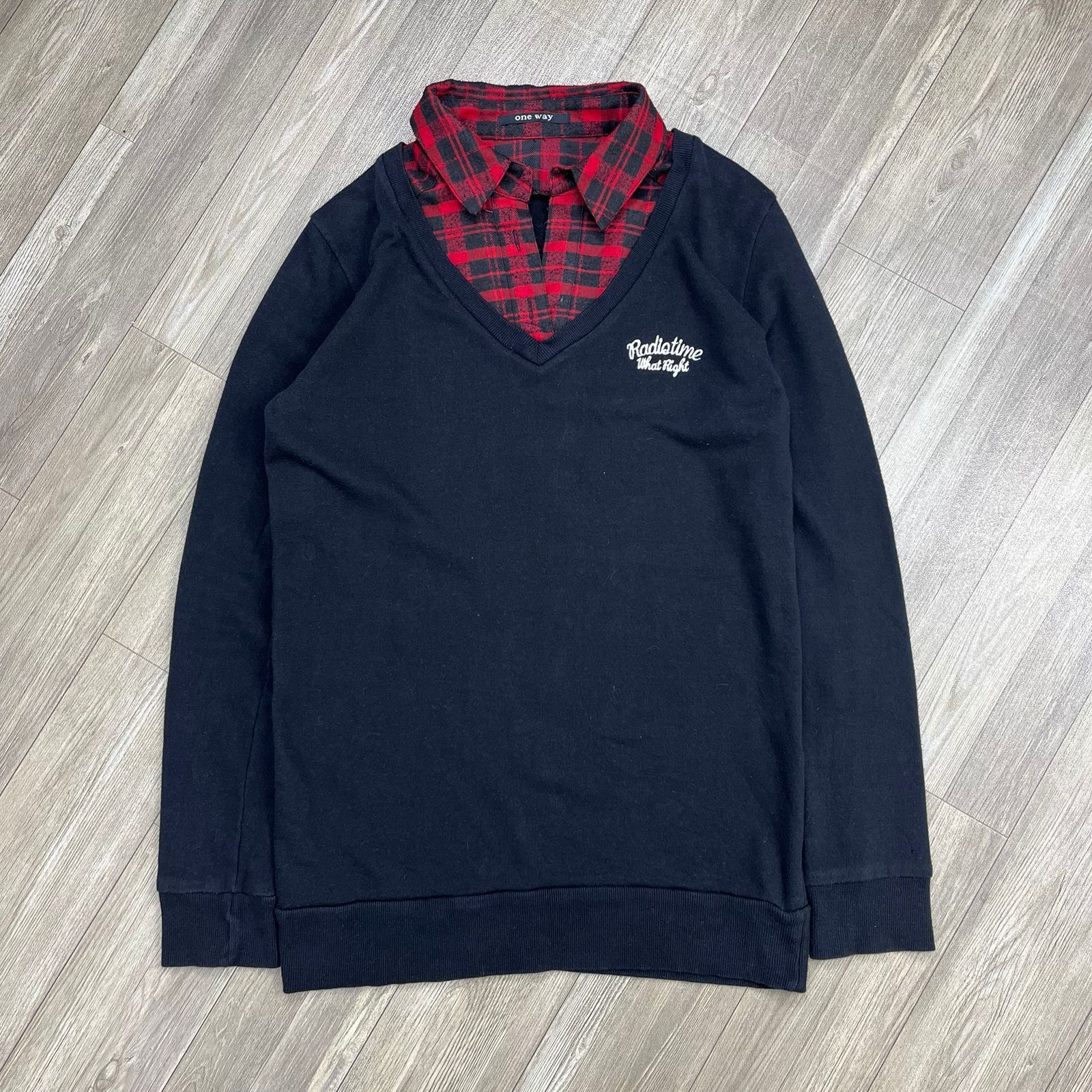 14th Addiction × If Six Was Nine × Le Grande Bleu (L.G.B.) One Way Ifsixwasnine Longsleeve Size US M / EU 48-50 / 2 - 1 Thumbnail