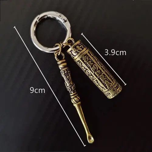 Vintage Openable Metal Ornaments keychain Size ONE SIZE - 4 Thumbnail