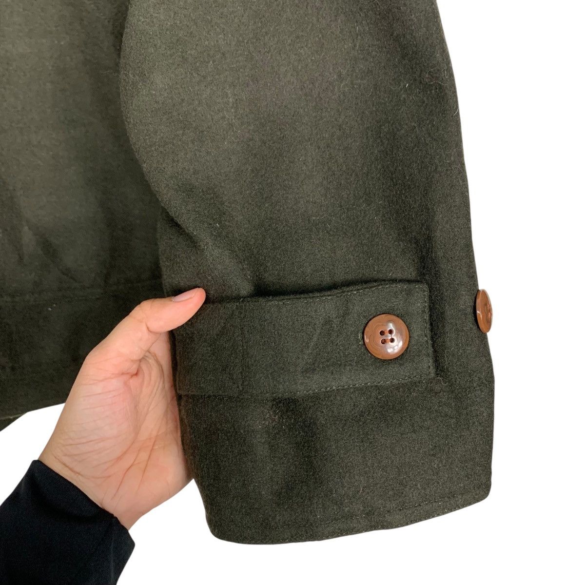 Vintage Vintage 90's BACKERS Work Button Casual Jacket #2927-C132 Size US L / EU 52-54 / 3 - 13 Thumbnail