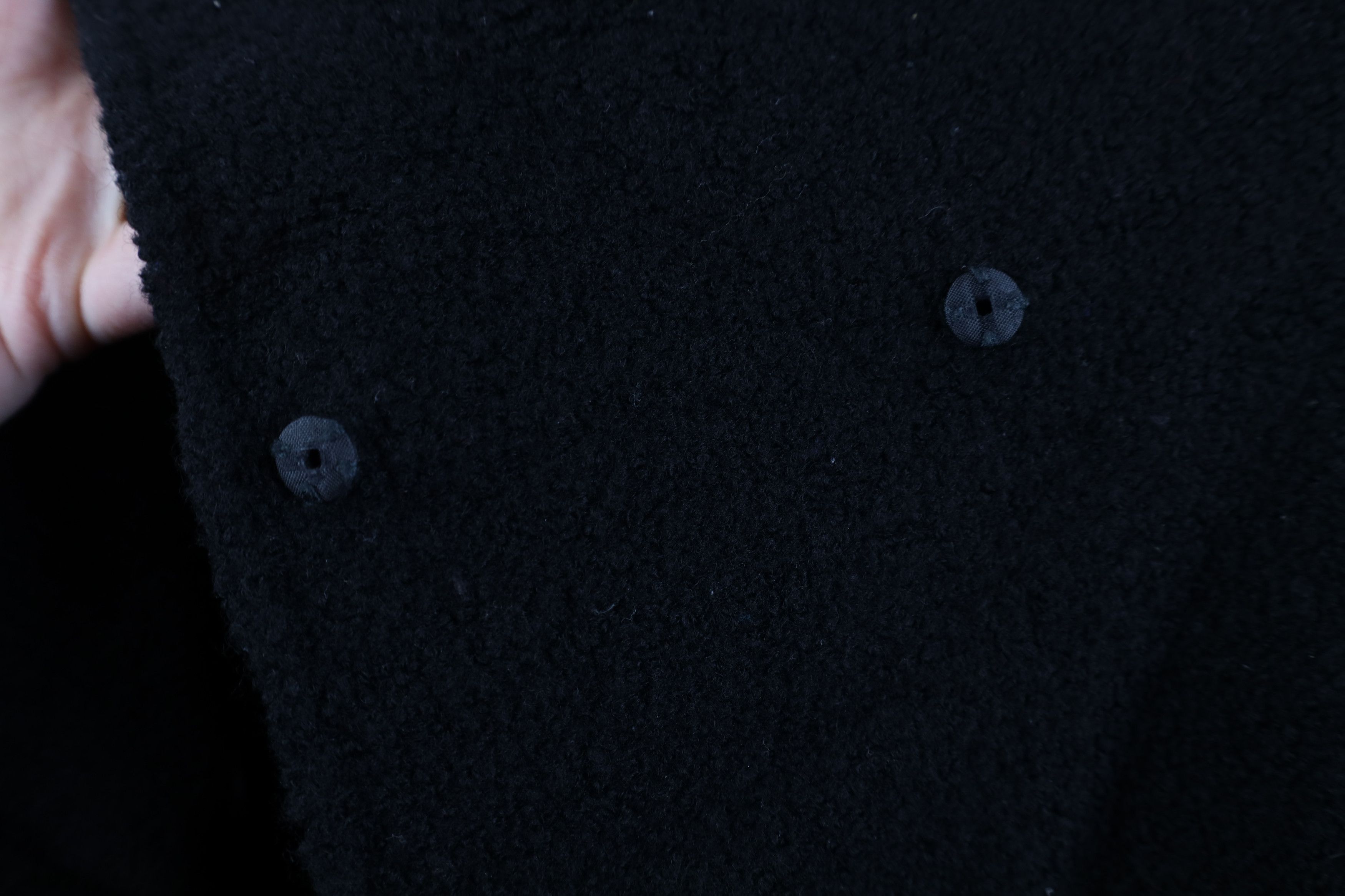 Eileen Fisher Eileen Fisher Wool Collared Top Button Sweater Jacket Black Size M / US 6-8 / IT 42-44 - 5 Thumbnail
