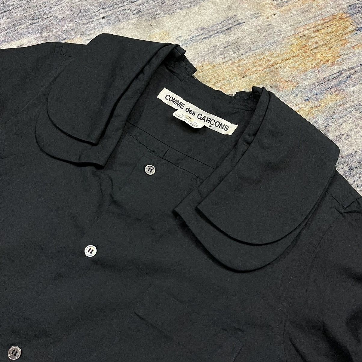 Comme des Garcons Comme des garcons ad 2016 monastic double collars shirt Size M / US 6-8 / IT 42-44 - 5 Thumbnail