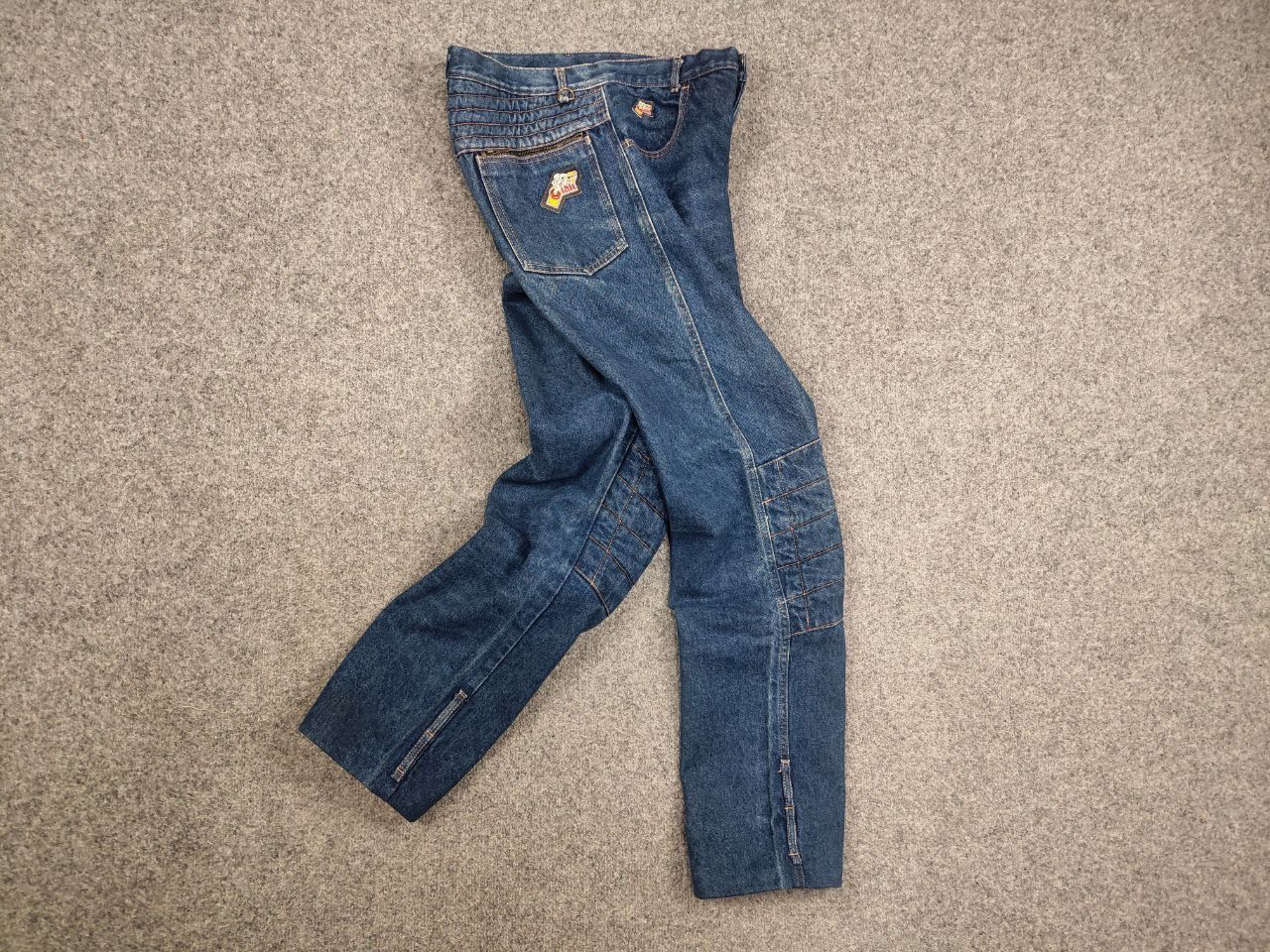 If Six Was Nine Rare Kanye West Akira VTG Giali motorcycle Denim Jeans Y2K Size US 32 / EU 48 - 10 Thumbnail