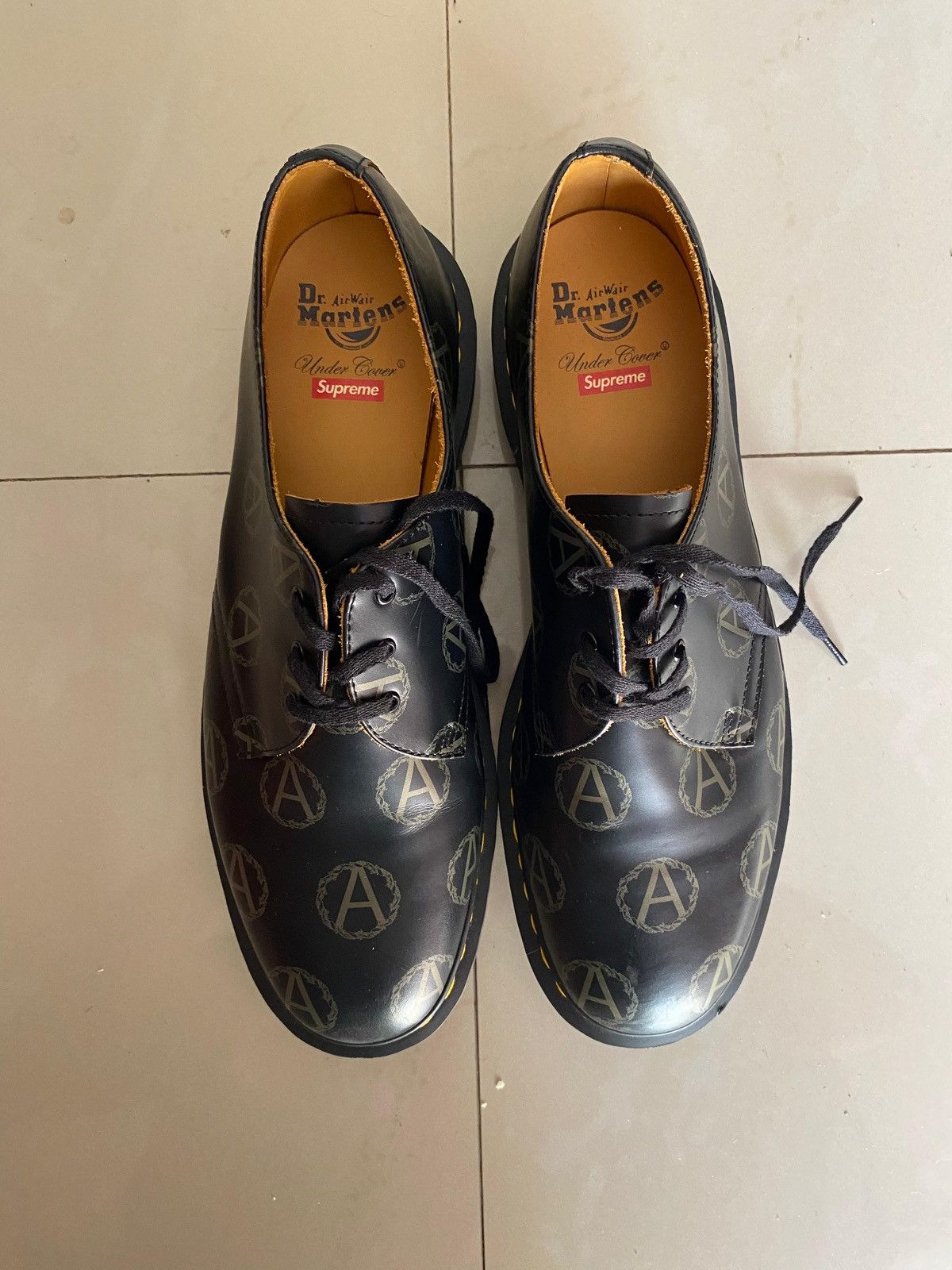 Supreme × Undercover Supreme X Dr Martens X Undercover 3 Eye Anarchy Size US 13 / EU 46 - 3 Thumbnail