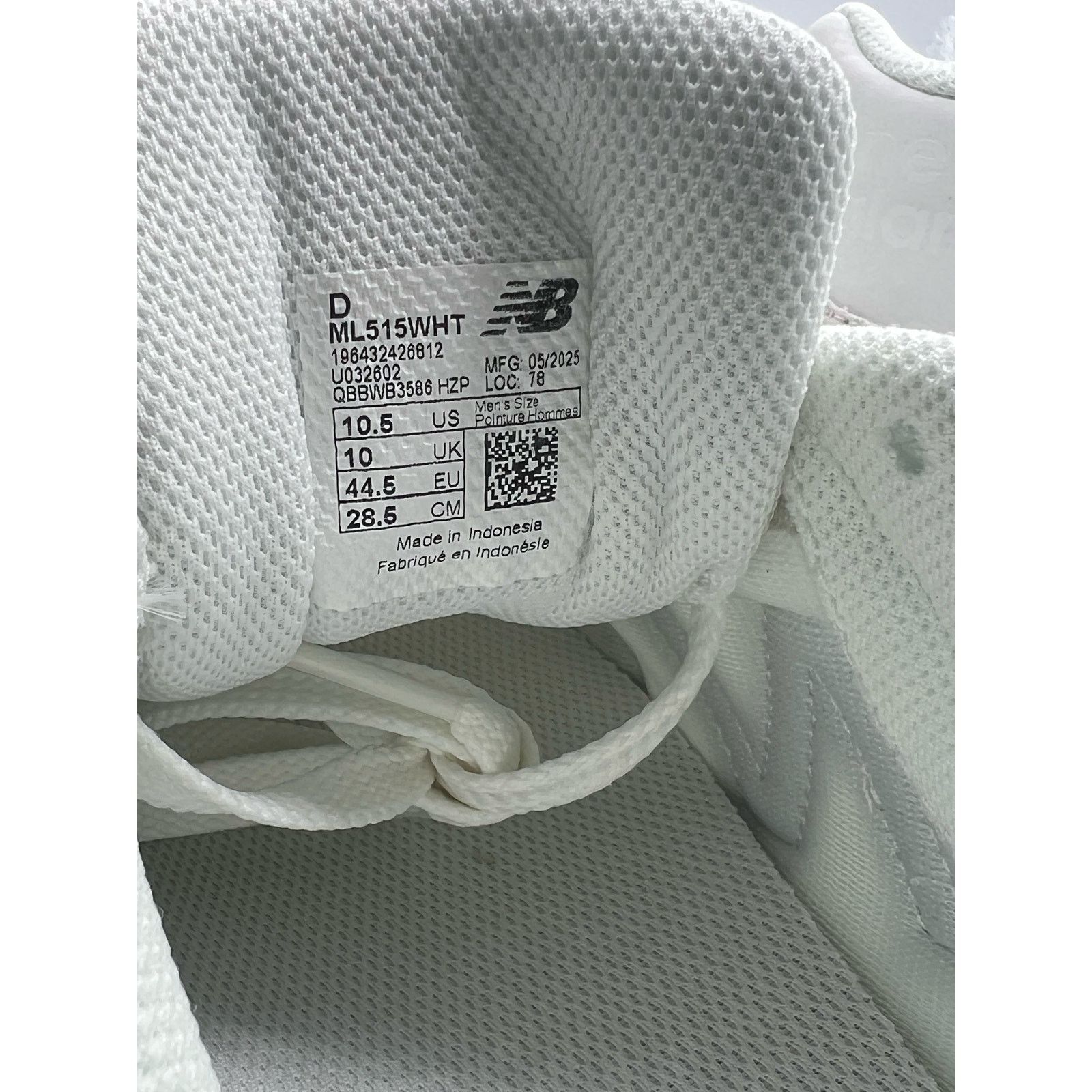 New Balance New Balance 515 “White Aluminum Grey” size 10.5 men’s Size US 10.5 / EU 43-44 - 6 Thumbnail