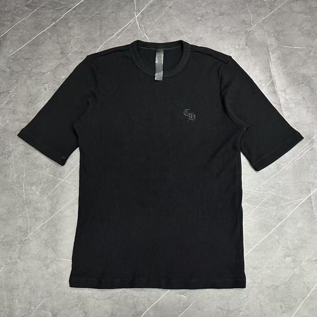 Chrome Hearts Chrome Hearts Black Waffle Logo T-Shirt Size US L / EU 52-54 / 3 - 1 Thumbnail