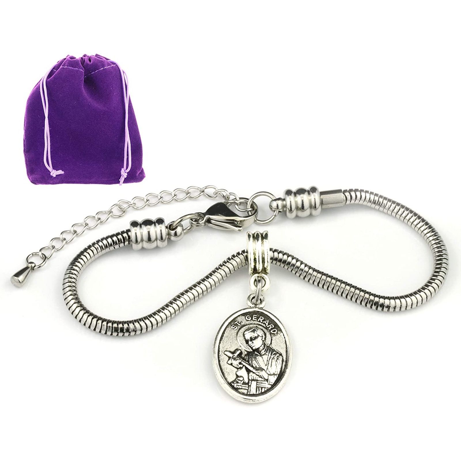 & Other Stories St Gerard Bracelet - Patron Saint of Pregnancy Fertility Size ONE SIZE - 1 Thumbnail