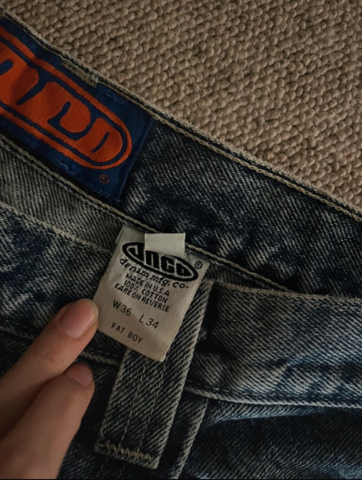 JNCO JNCO fatboy W36 L34 Size US 36 / EU 52 - 7 Thumbnail
