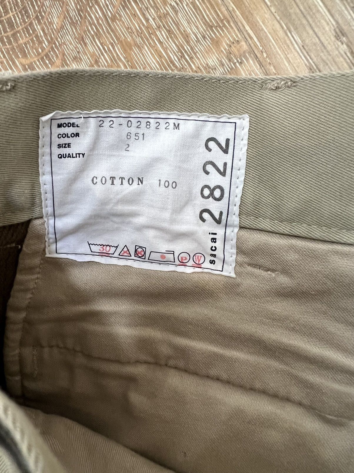 Sacai Sacai belted trouser pants Size US 32 / EU 48 - 3 Thumbnail