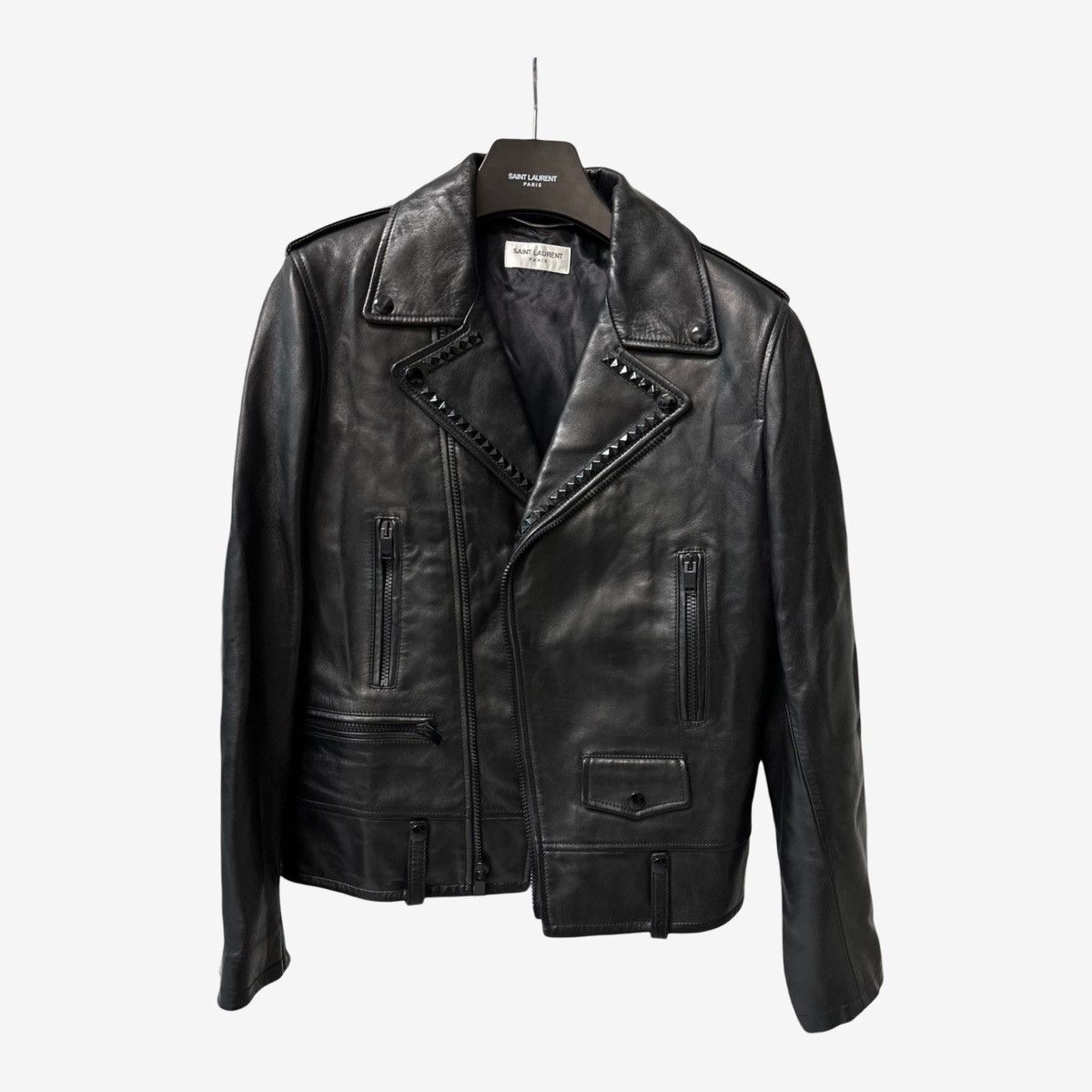 Saint Laurent Paris Saint Laurent Paris SS16 Studded L01 Sz. 46 Size US S / EU 44-46 / 1 - 2 Thumbnail