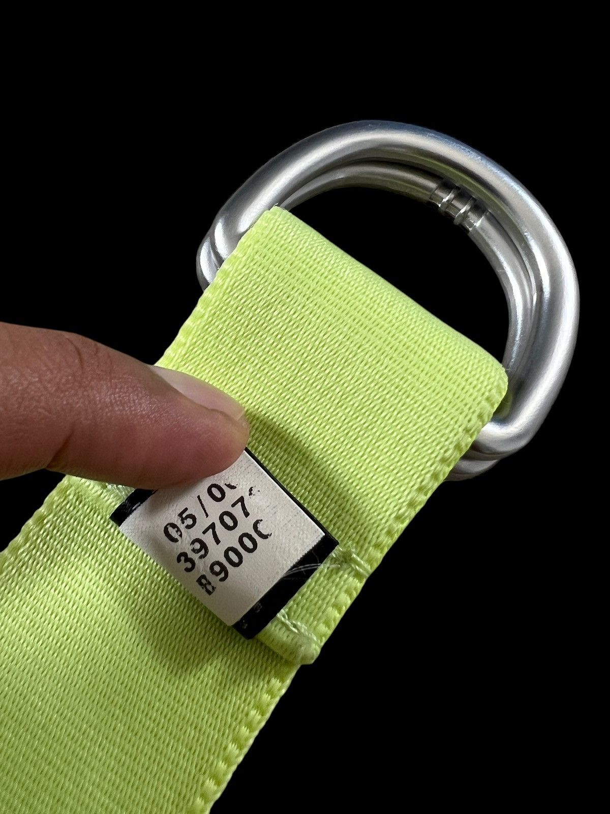 Y-3 Yohji Yamamoto Y-3 Logo Belt Size ONE SIZE - 7 Thumbnail