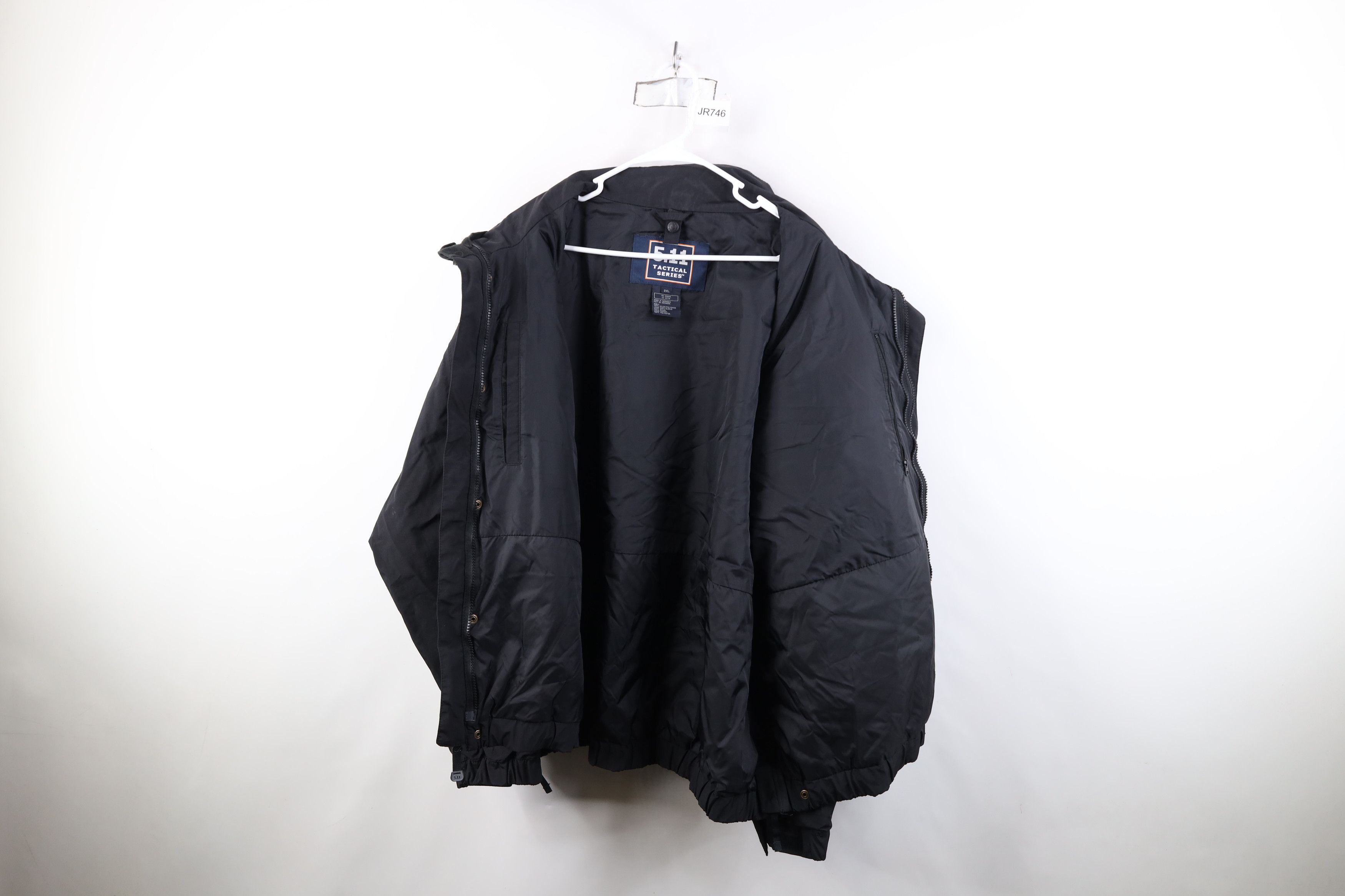 Vintage 5.11 Tactical Series 5 In 1 All Weather Duty Jacket Black Size US XXL / EU 58 / 5 - 10 Thumbnail