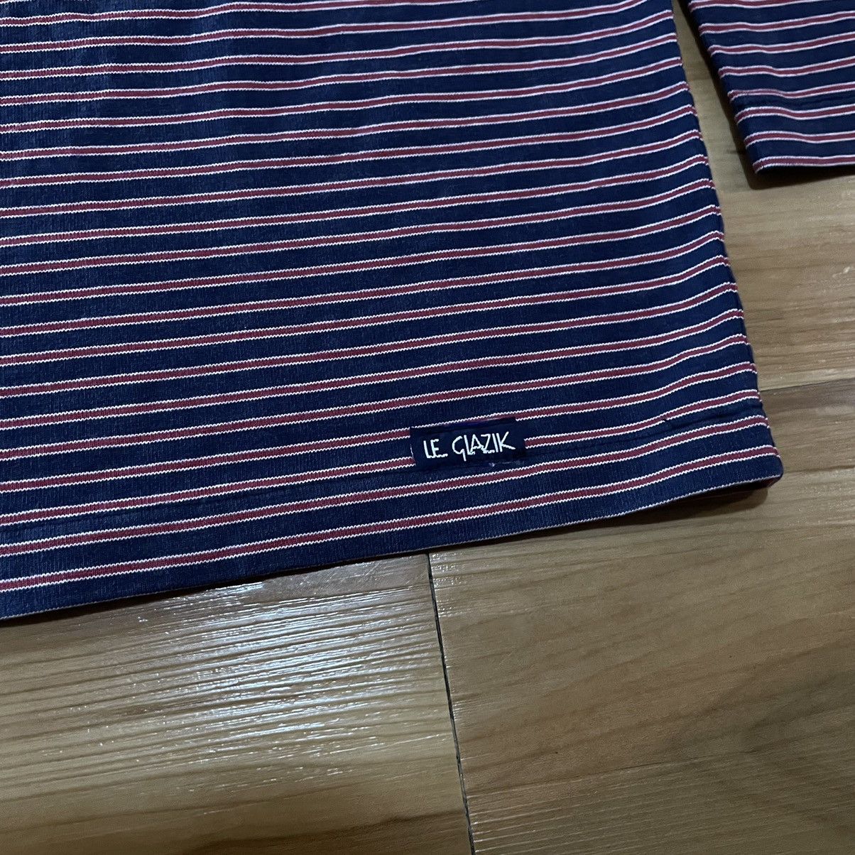Vintage Vintage Le glazik depuis 1928 striped shirt Size US M / EU 48-50 / 2 - 3 Thumbnail