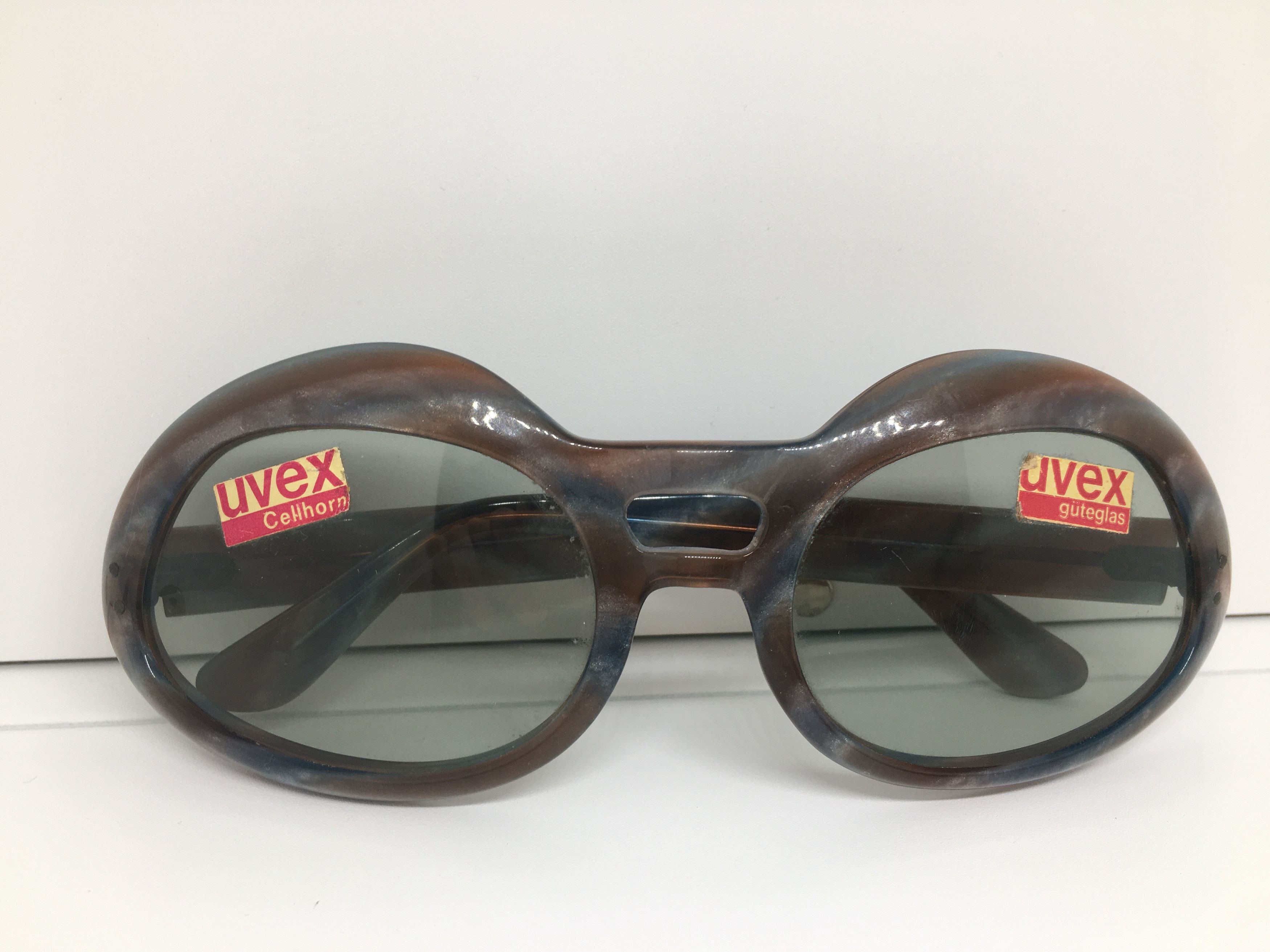 Vintage Vintage UVEX Player Sunglasses Frame Glass Lens Size ONE SIZE - 6 Thumbnail
