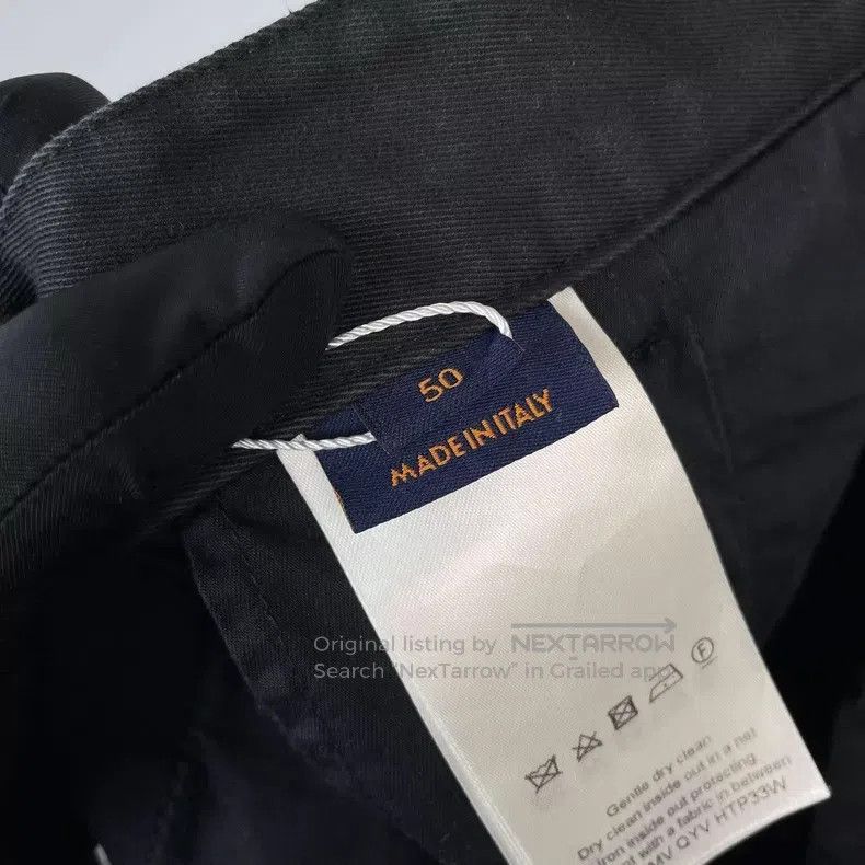 Louis Vuitton Louis Vuitton size US 50 Black Pocket Embroidered Overalls Size US 34 / EU 50 - 7 Thumbnail