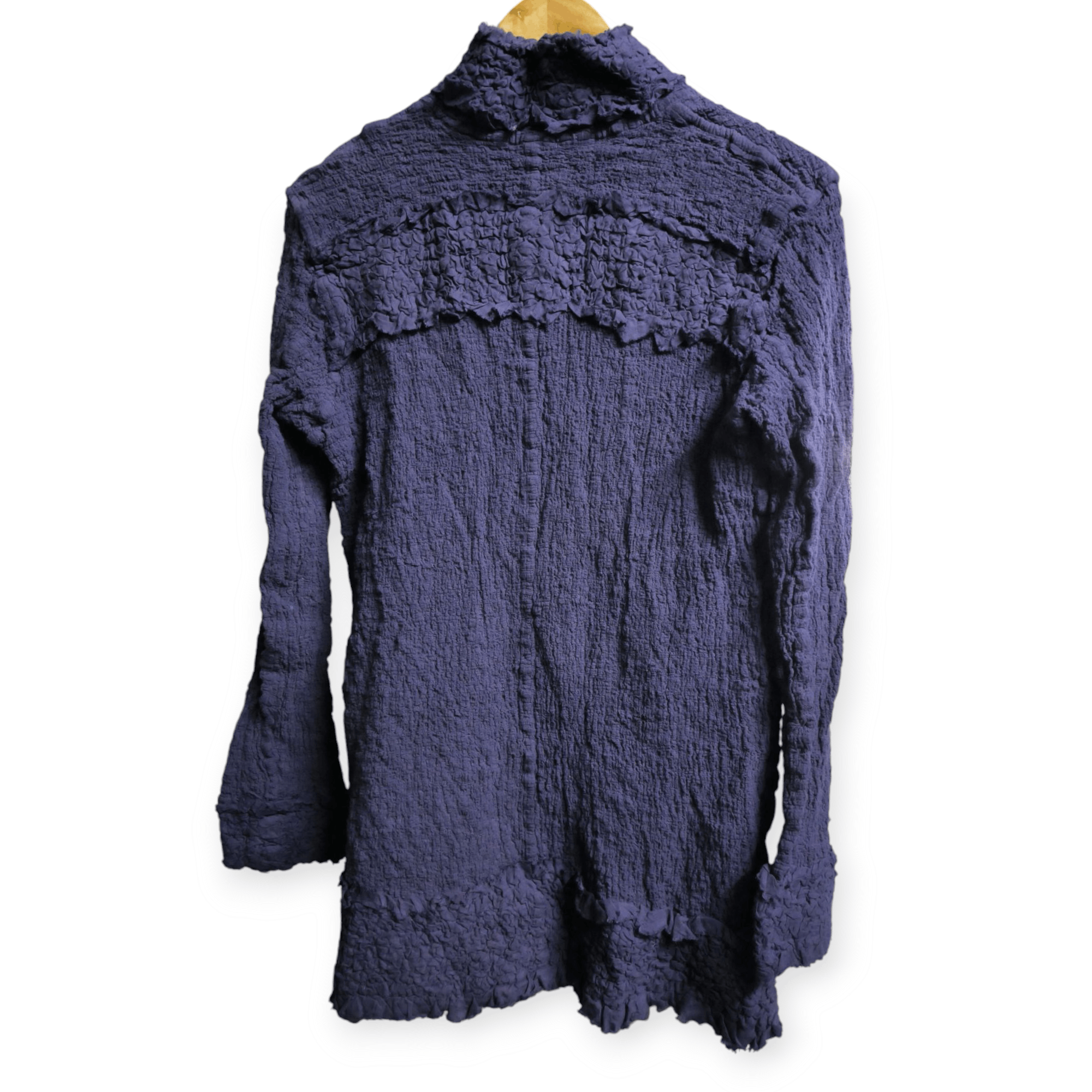 Issey Miyake × Pleats Please Issey Miyake Me Issey Miyake Strech Pleats Turtleneck Cauliflower Size M / US 6-8 / IT 42-44 - 4 Thumbnail