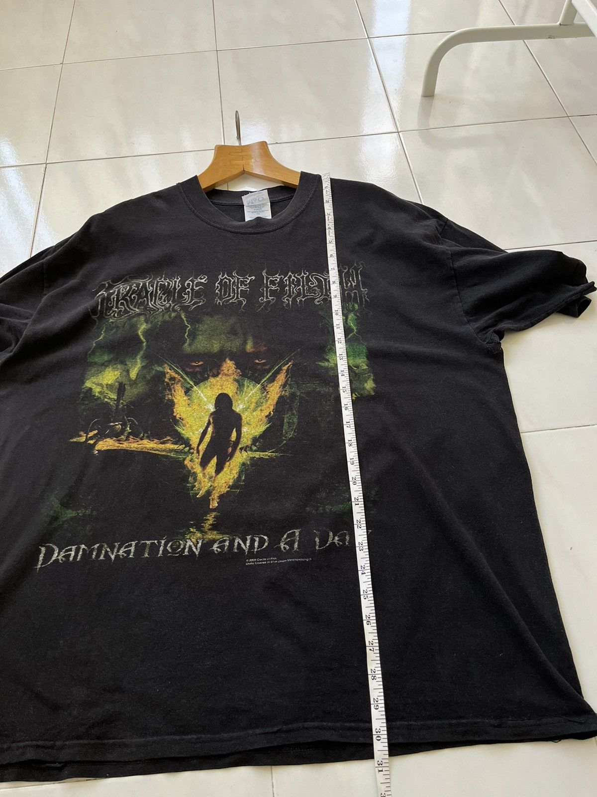 Band Tees 2000s cradle of filth t shirt Size US XXL / EU 58 / 5 - 11 Thumbnail