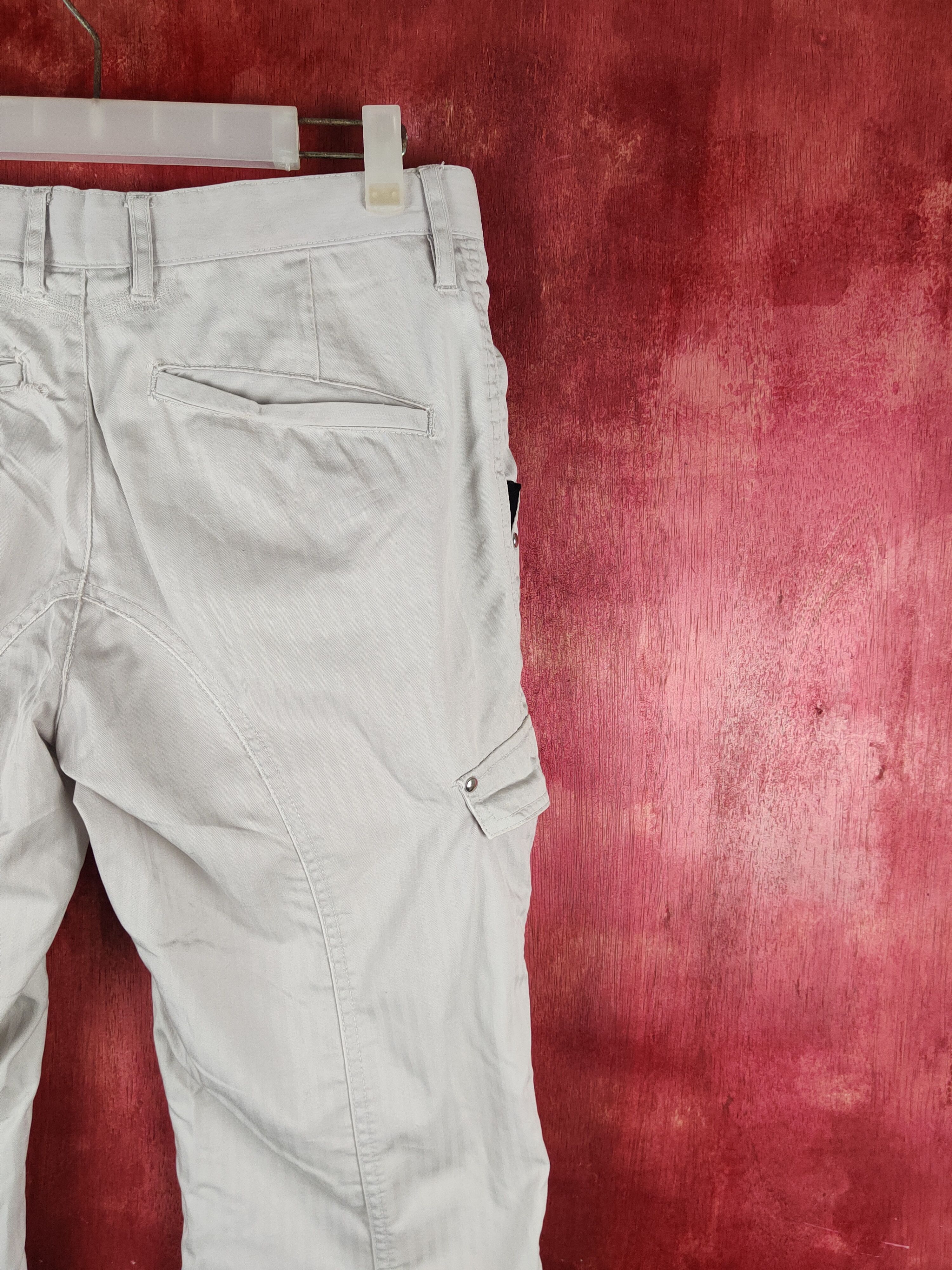 Japanese Brand Clunk Gray Multipocket Tactical Cargo Pants #S2313 Size US 30 / EU 46 - 10 Thumbnail