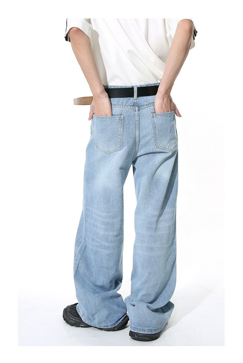 Japanese Brand American simple straight loose casual jeans y2k Size US 34 / EU 50 - 3 Thumbnail