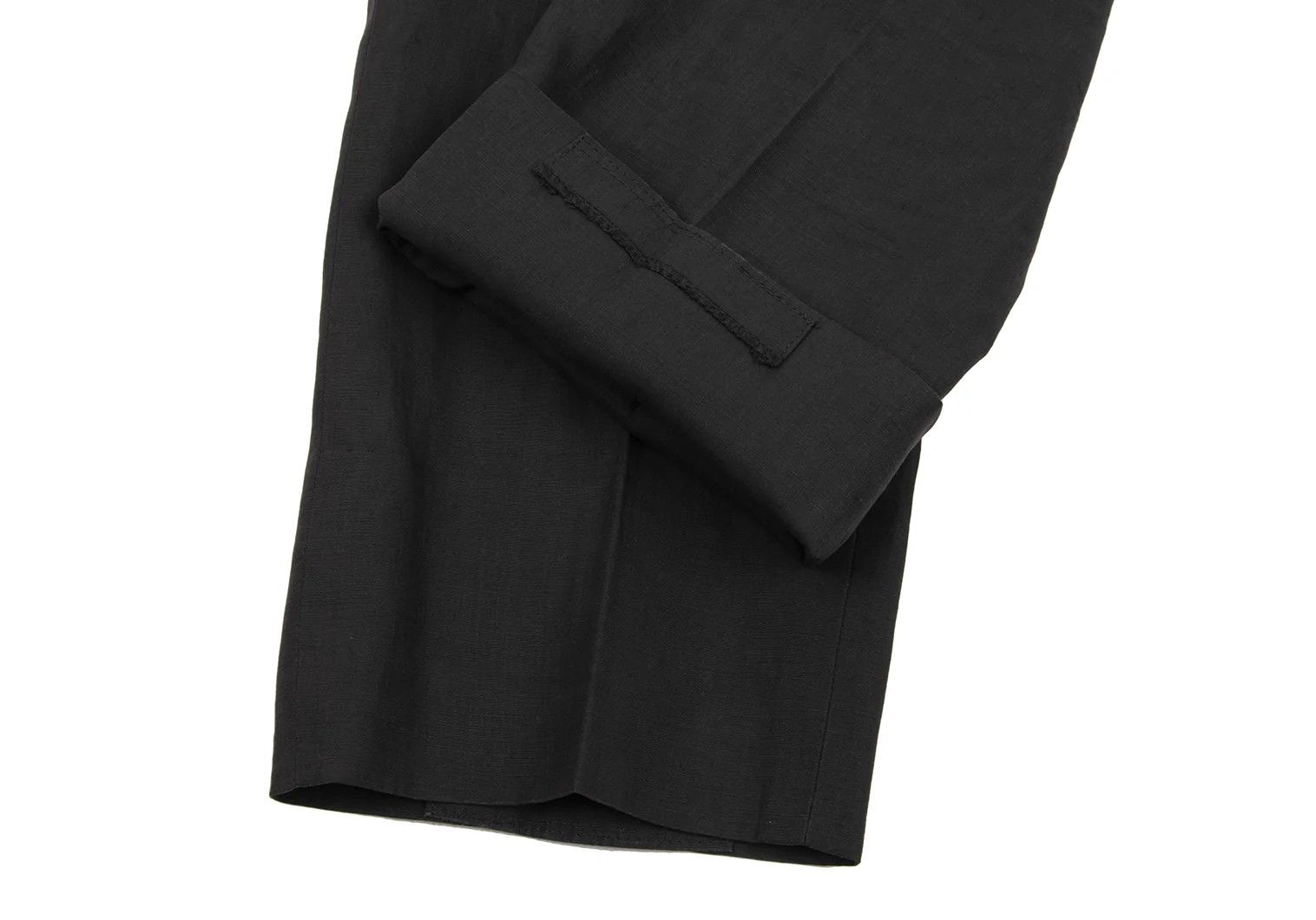 Yohji Yamamoto Yohji Yamamoto Linen Tapered Pants Black S Size US 30 / EU 46 - 7 Thumbnail