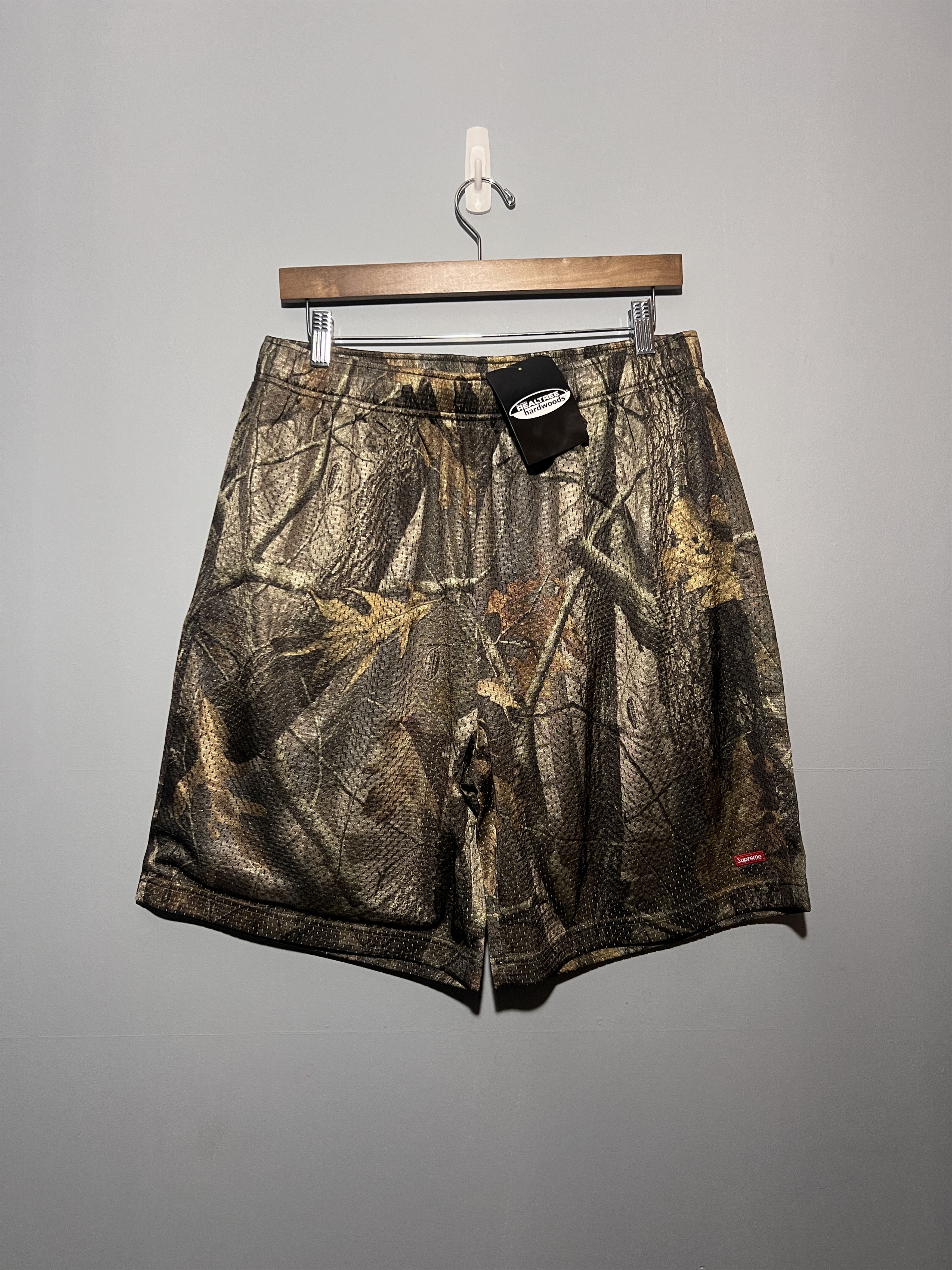 Supreme Small Box Baggy Mesh Short (SS25) Realtree Hardwoods