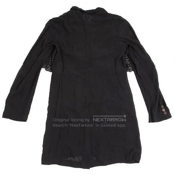 Comme des Garcons Comme Des Garcons 2010 Flower lace layered jacket Size XS / US 0-2 / IT 36-38 - 8 Thumbnail