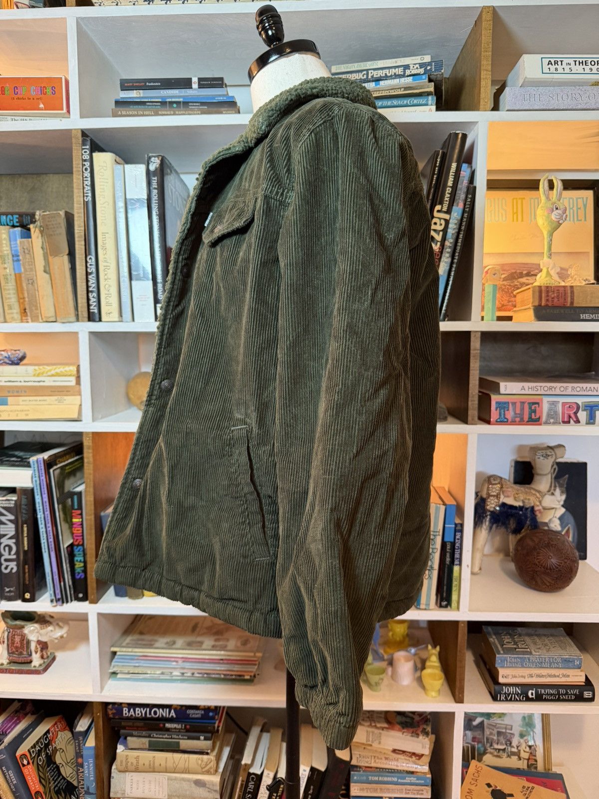 Levi's Levi’s Corduroy Sherpa Jacket in Green Size US L / EU 52-54 / 3 - 4 Thumbnail