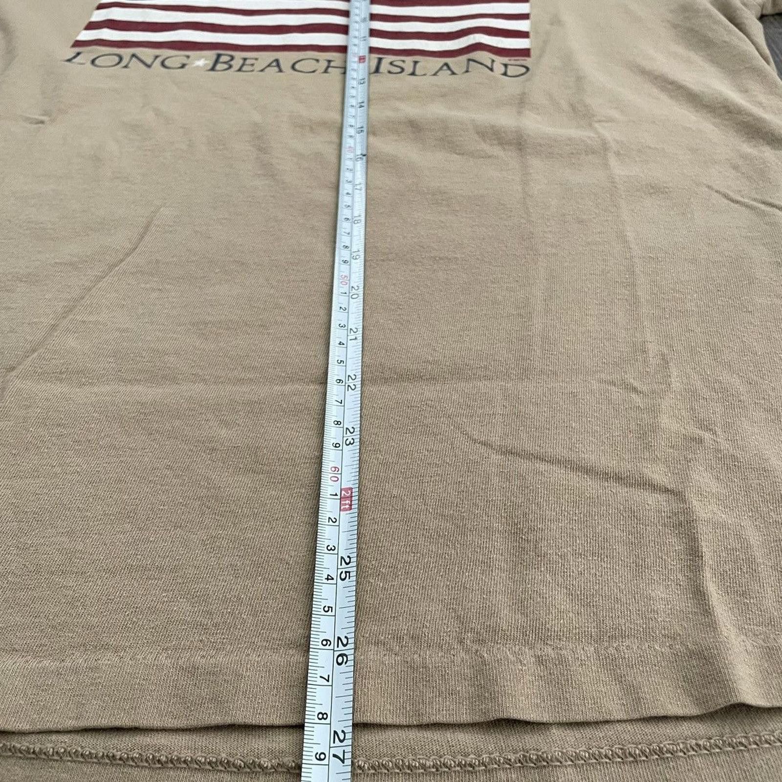 Anvil ANVIL • VNTG "Long Beach Island" Single Stitch Tee (XL) Size US XL / EU 56 / 4 - 7 Thumbnail