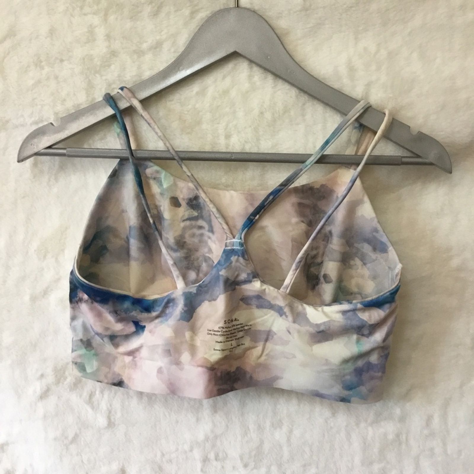 Other Soma Floral Sport Longline Yoga Bra Size ONE SIZE - 8 Thumbnail