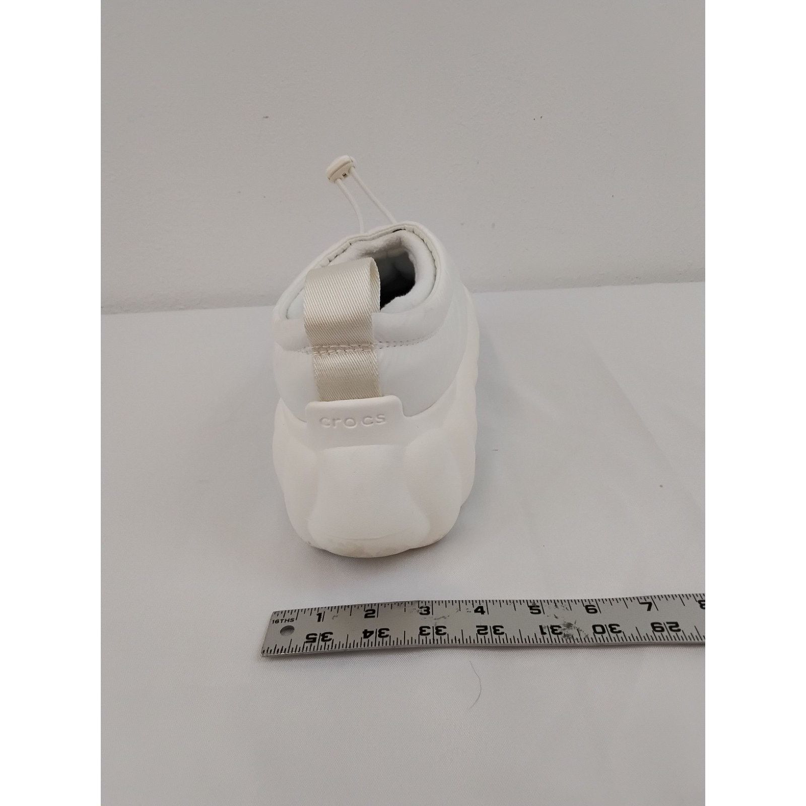 Crocs Crocs Overpuff Shorty Slip-On Shoes Men's 7 Women's 9 White Size US 7 / EU 40 - 13 Thumbnail