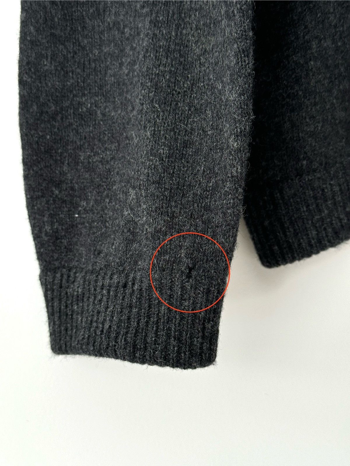 Nike × Vintage Vintage 00s Nike Golf Wool Black Sweater Size US M / EU 48-50 / 2 - 6 Thumbnail