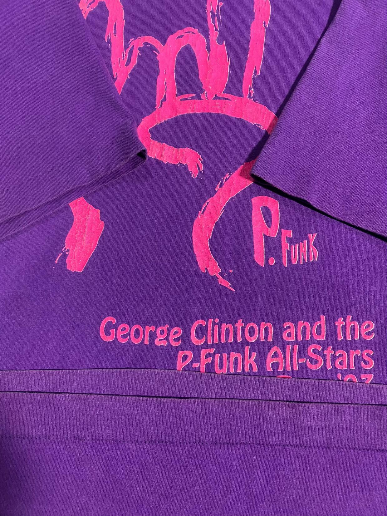 Vintage George Clinton Parliament Funkadelic Vintage Size US XL / EU 56 / 4 - 7 Thumbnail
