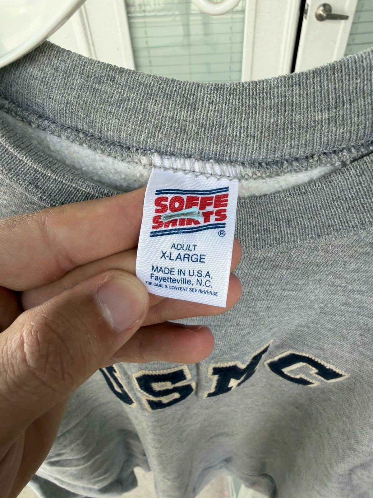 Vintage Vintage 90s USMC Crewneck Size US XL / EU 56 / 4 - 3 Thumbnail