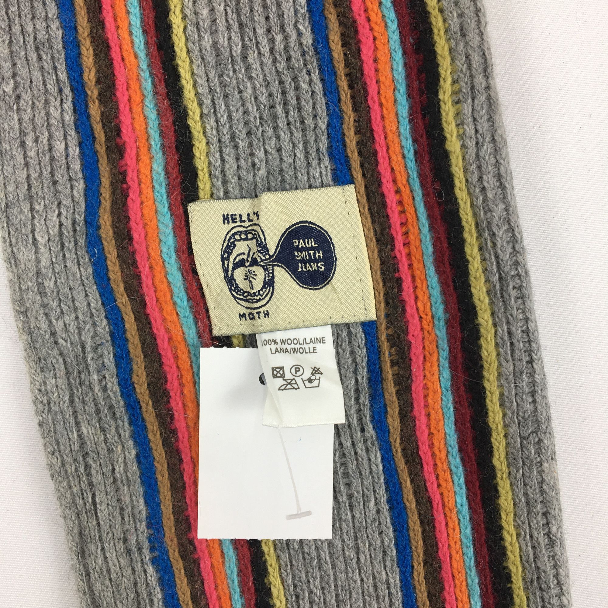 Paul Smith Vintage Paul Smith Scarf Muffler Wool Cashmere Scarves Size ONE SIZE - 4 Thumbnail