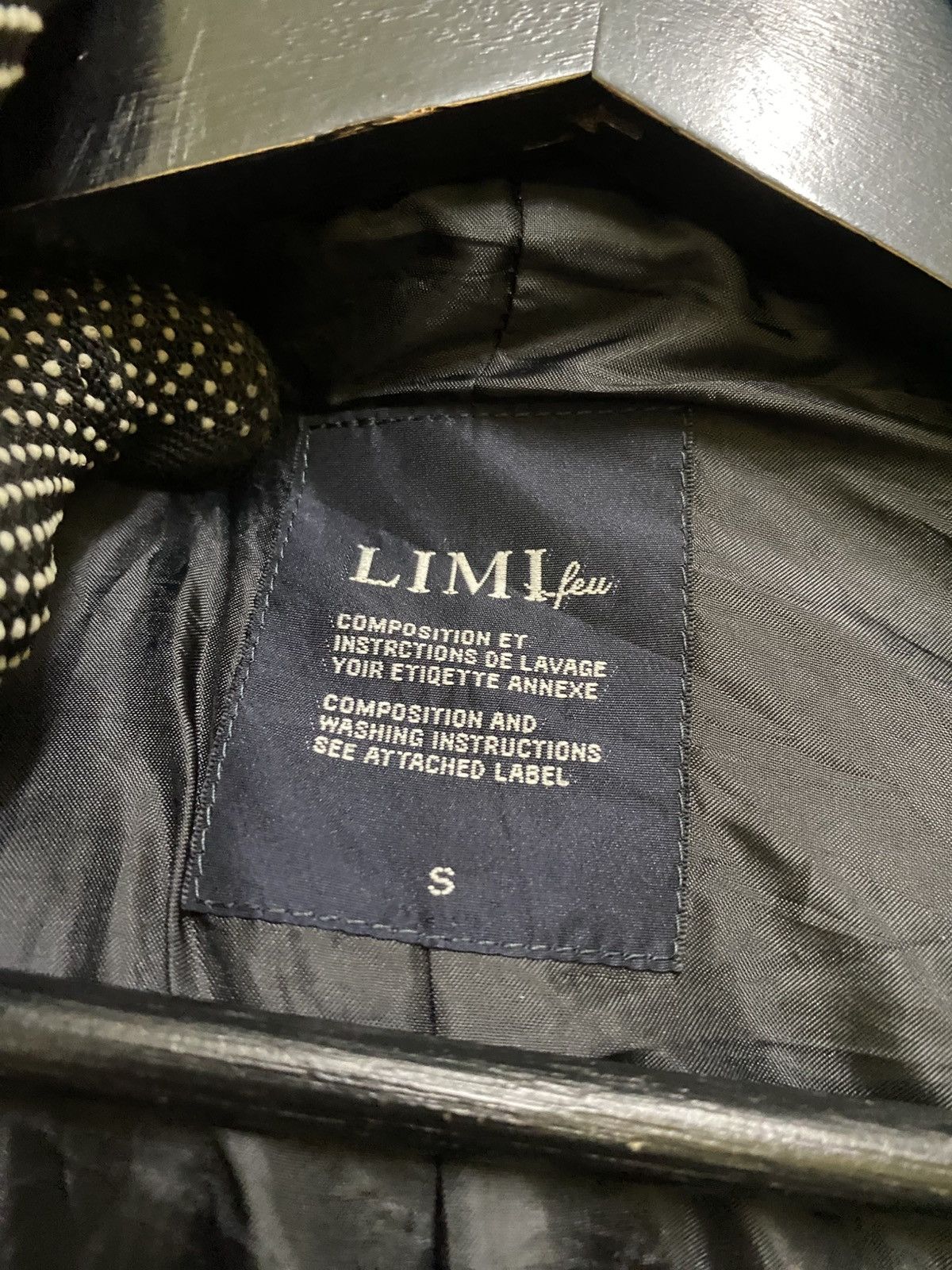 Yohji Yamamoto LIMI feu Japan Avant-Garde Draped Wool Jacket Made In Japan Size US S / EU 44-46 / 1 - 11 Thumbnail
