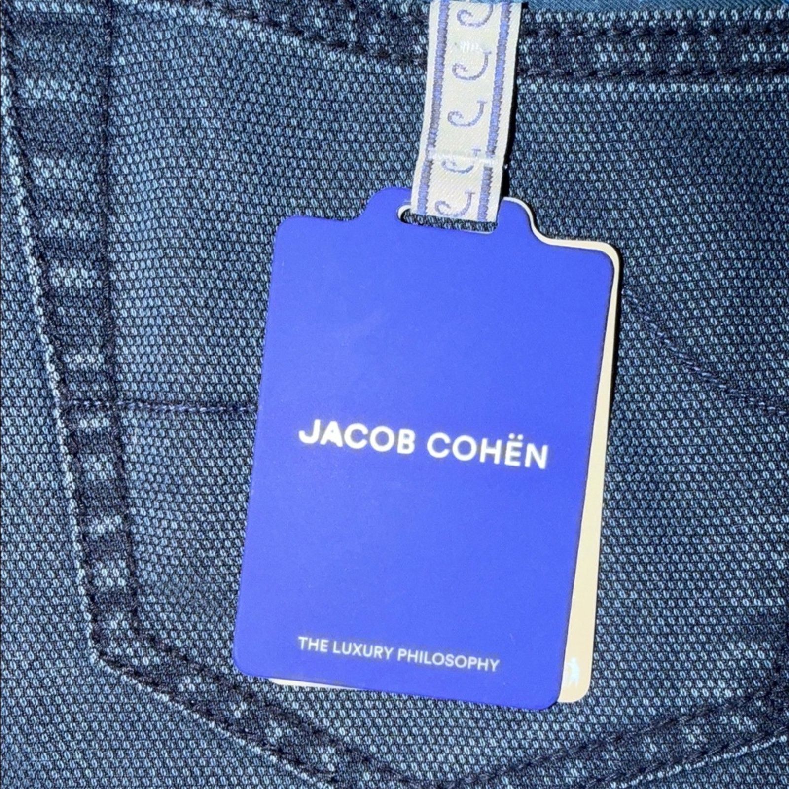 Jacob Cohen NWT Jacob Cohen Men's Deep Indigo Bard Jeans Size 35 Size US 35 - 3 Thumbnail