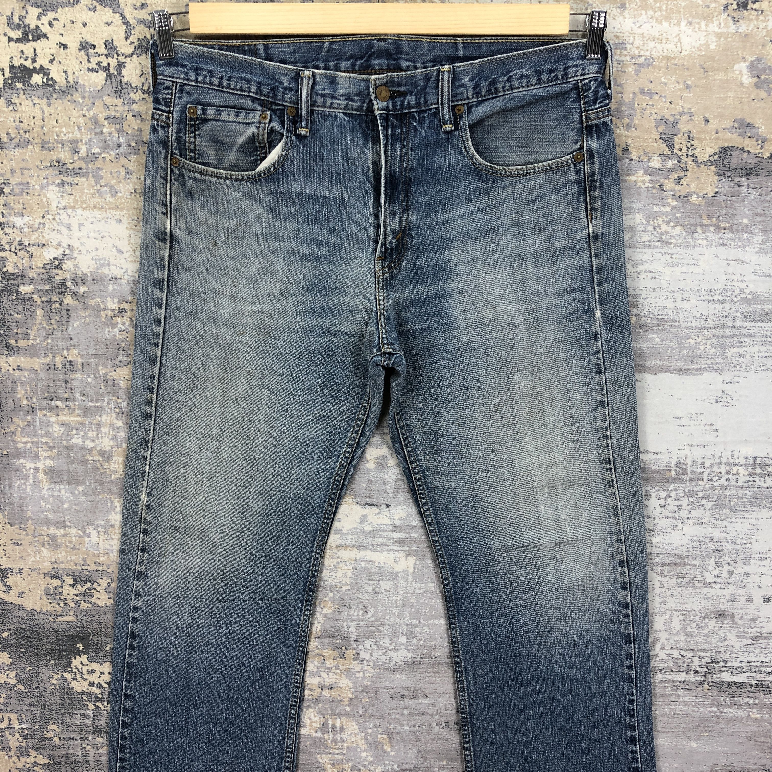 Levi's Vintage Levis 569 Baggy Denim Distressed Levi's Faded Jeans Size US 36 / EU 52 - 3 Thumbnail