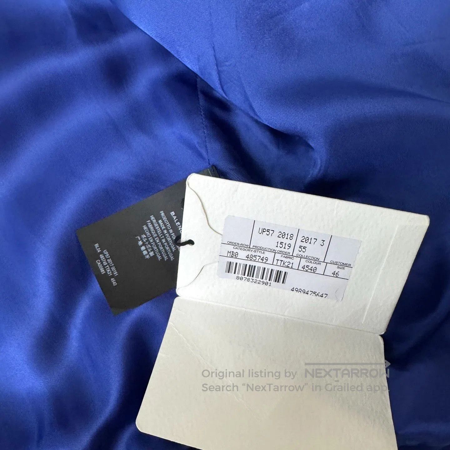 Balenciaga Balenciaga Blue Zip. Size US S / EU 44-46 / 1 - 4 Thumbnail