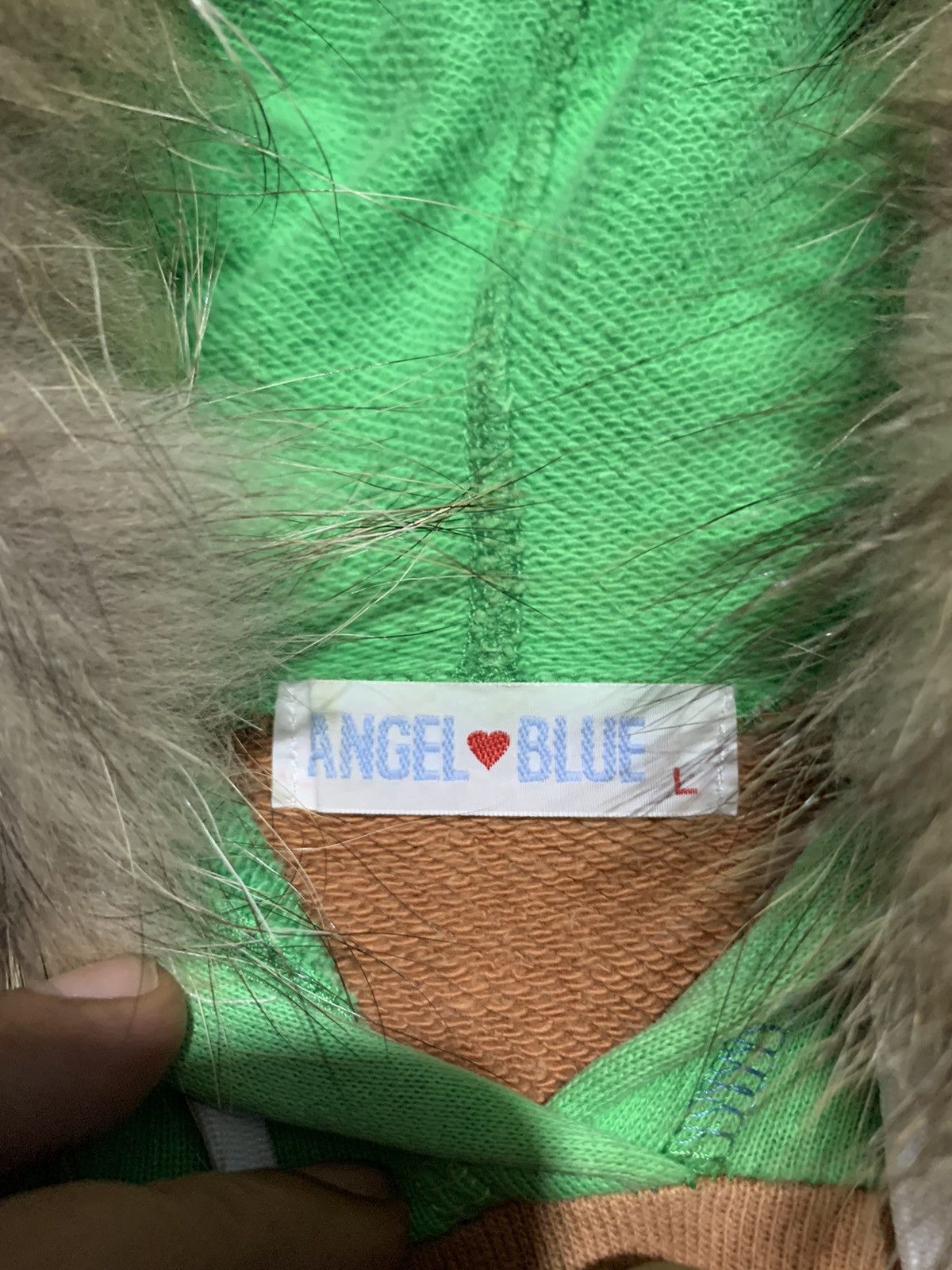 Hysteric Glamour 1990s Angel’s blue Rock bone reflective fur hoodie Size US S / EU 44-46 / 1 - 13 Thumbnail