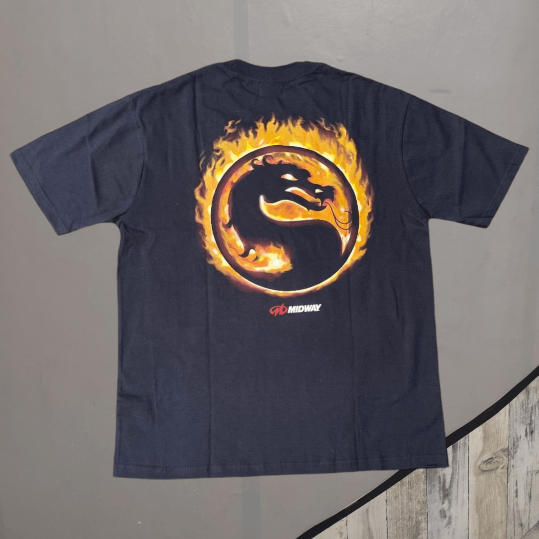 Playstation MORTAL KOMBAT "Shaolin Monks" T-shirt Size US XL / EU 56 / 4 - 2 Thumbnail