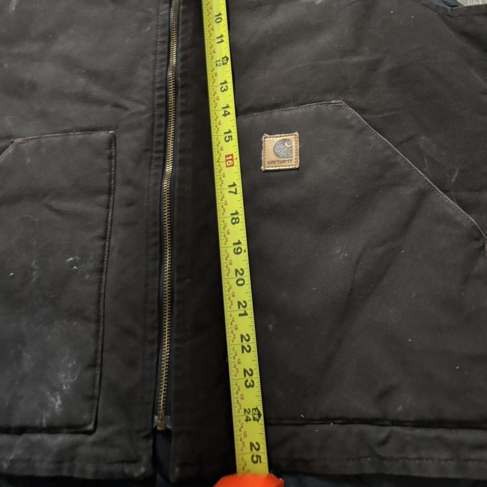 Carhartt Vintage Y2K Carharrt Distressed Brown Workwear Vest Size US XL / EU 56 / 4 - 8 Thumbnail