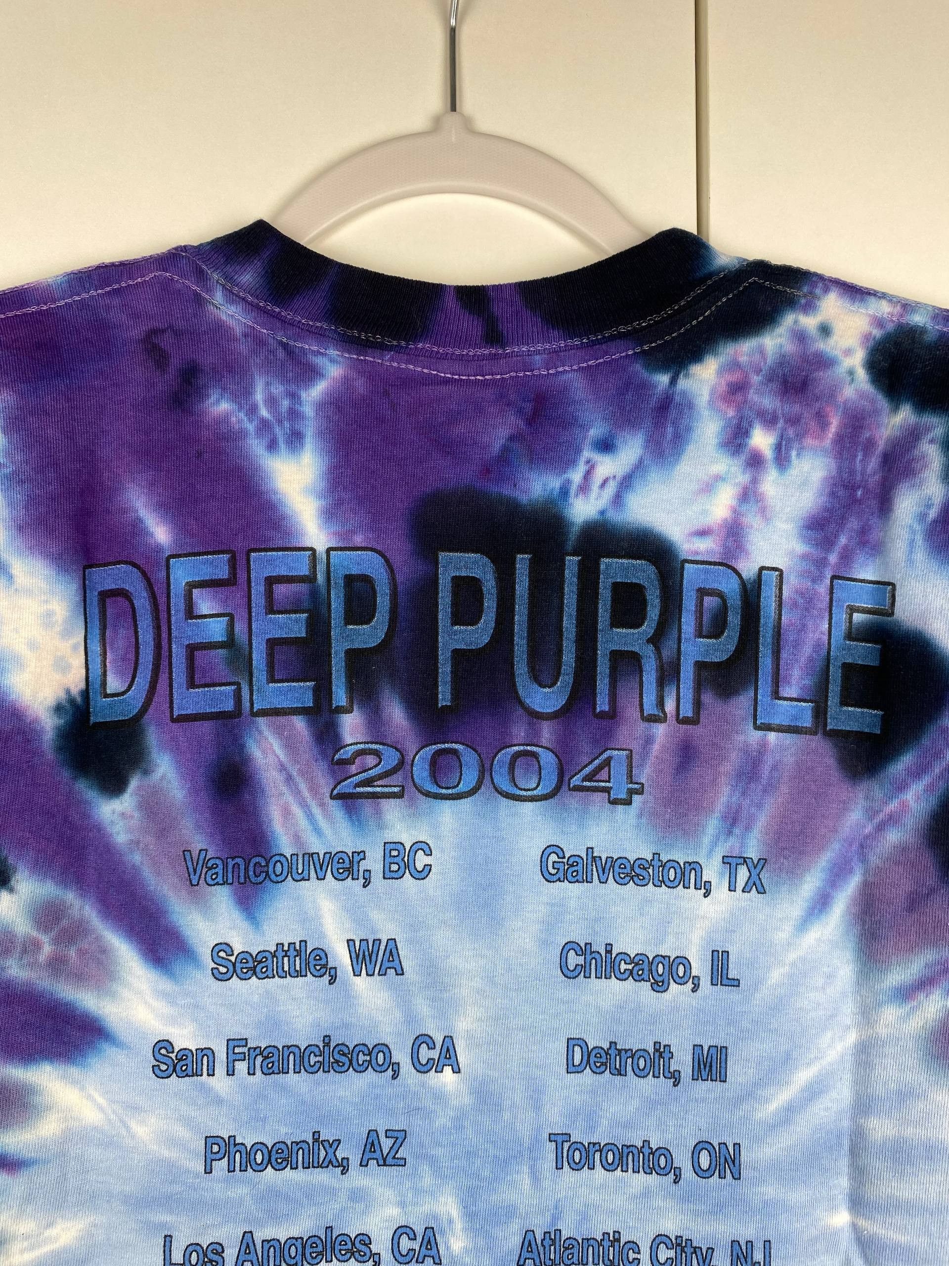 Band Tees Vintage Deep Purple Machine Head 2004 Smoke on the Water Tee Size US S / EU 44-46 / 1 - 4 Thumbnail