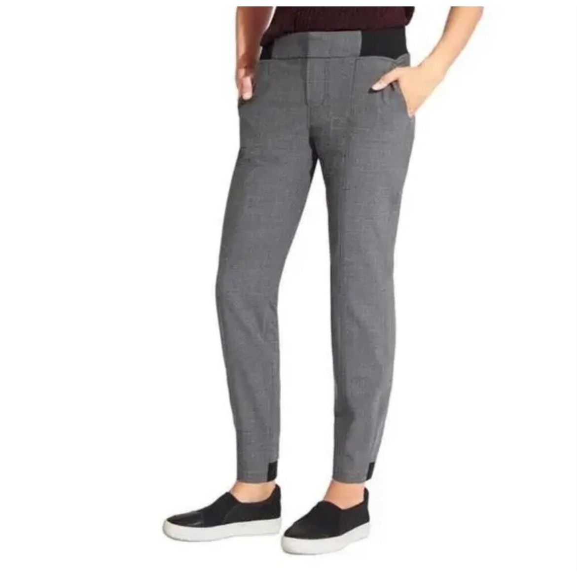 Athleta Athleta Women's Sz 12 Work It City Pants Wool Blend Gray Size 34" / US 12 / IT 48 - 1 Thumbnail