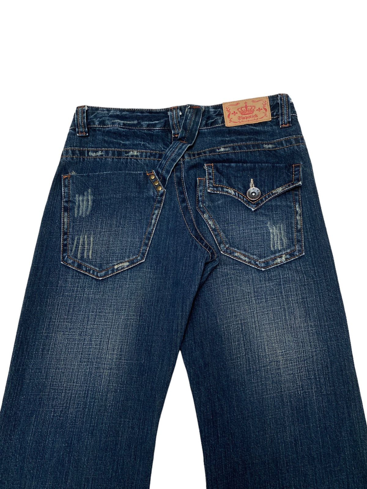 Japanese Brand × Vintage Vintage Japanese Brand Slap Stick Flared Jeans 1990s Size US 30 / EU 46 - 8 Thumbnail