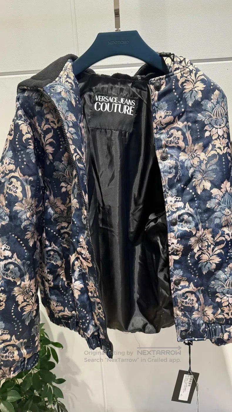 Versace Versace Men's hooded cotton jacket Size US L / EU 52-54 / 3 - 3 Thumbnail