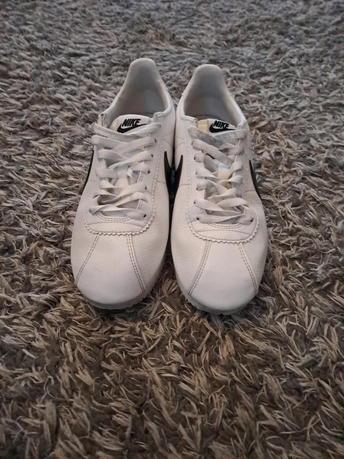 Nike Nike Cortez OG 2018 All Leather White Black Trainers Size US 8 / EU 41 - 7 Thumbnail