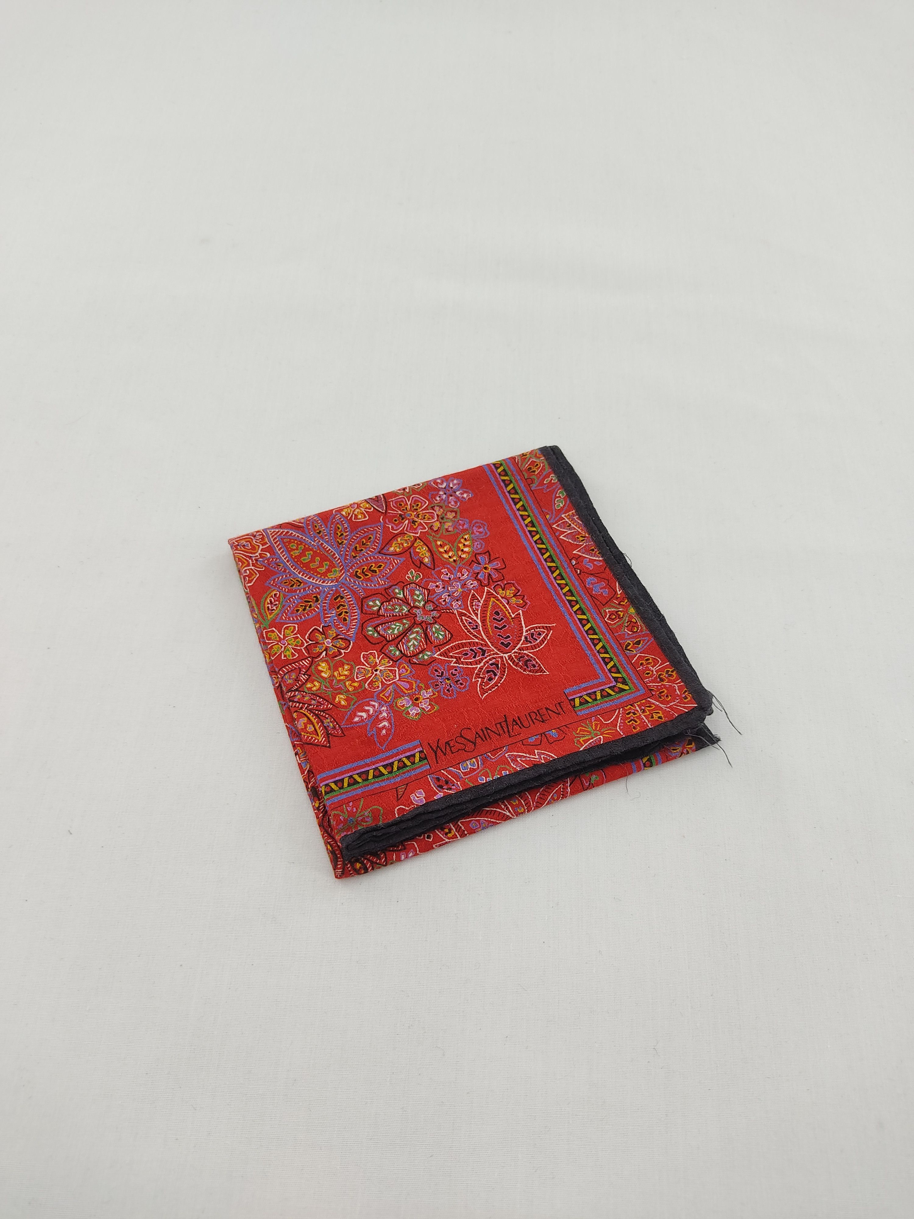 Yves Saint Laurent Vintage Yves Saint Laurent Handkerchief / Neckwear / Bandana Size ONE SIZE - 3 Thumbnail
