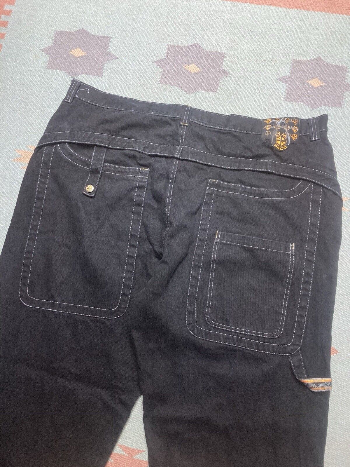 JNCO × Vintage y2k baggy jeans paco cyber goth skater JNCO massive 46x33 Size US 44 / EU 60 - 3 Thumbnail